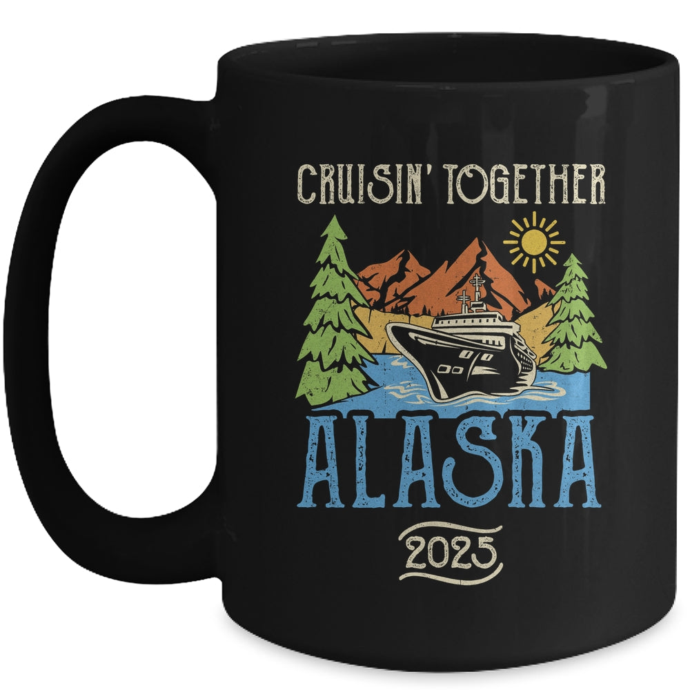 Matching Family Friends Group Alaska Cruise Together 2025 Mug | teecentury