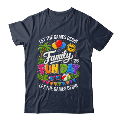 Matching Family Fun Day 2026 Let The Games Begin Beach Trip Shirt & Tank Top | teecentury