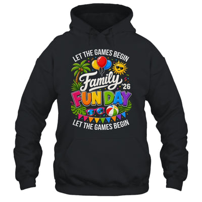 Matching Family Fun Day 2026 Let The Games Begin Beach Trip Shirt & Tank Top | teecentury