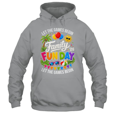 Matching Family Fun Day 2026 Let The Games Begin Beach Trip Shirt & Tank Top | teecentury