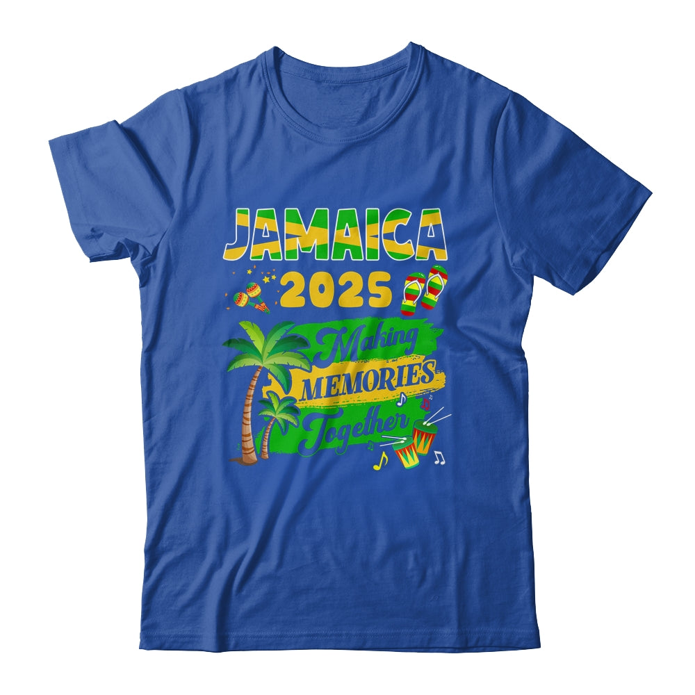 Matching Family Trip Jamaica 2025 Marking Memories Together Shirt & Tank Top | teecentury