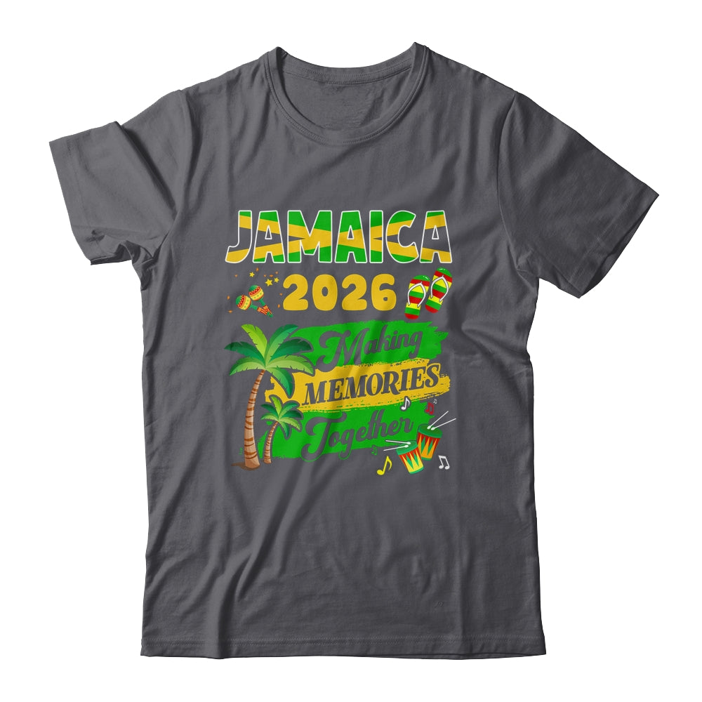 Matching Family Trip Jamaica 2026 Memories Together Shirt & Tank Top | teecentury