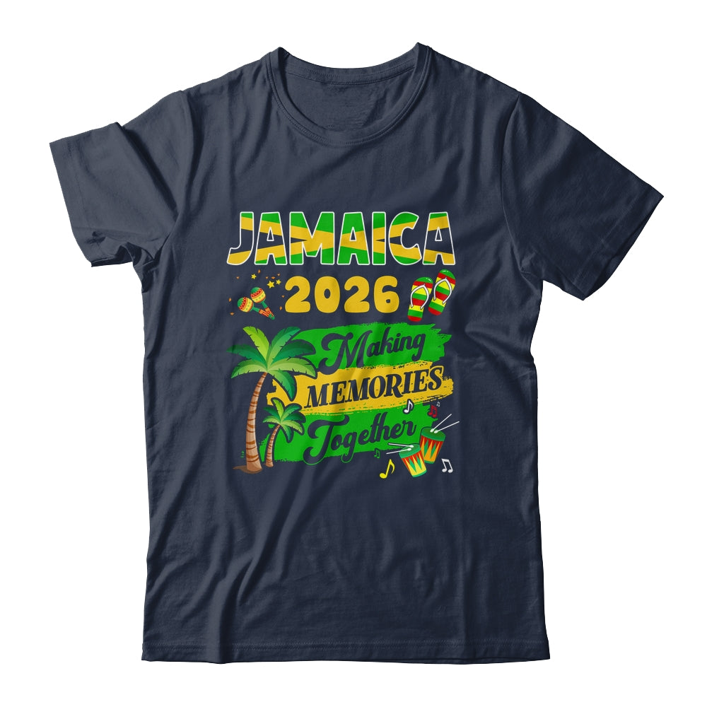 Matching Family Trip Jamaica 2026 Memories Together Shirt & Tank Top | teecentury