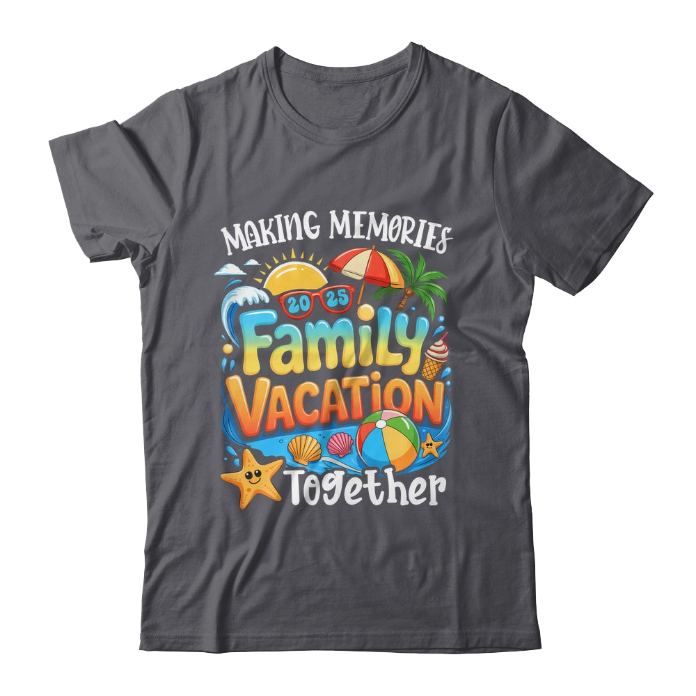 Matching Family Vacation 2025 Memories Together Summer Shirt & Tank Top | teecentury