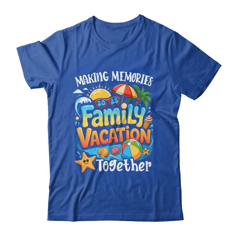Matching Family Vacation 2025 Memories Together Summer Shirt & Tank Top | teecentury