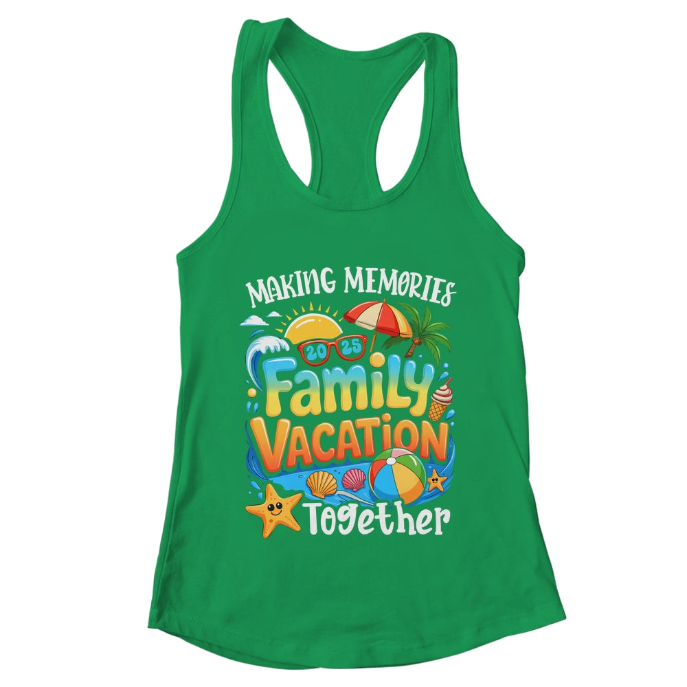 Matching Family Vacation 2025 Memories Together Summer Shirt & Tank Top | teecentury