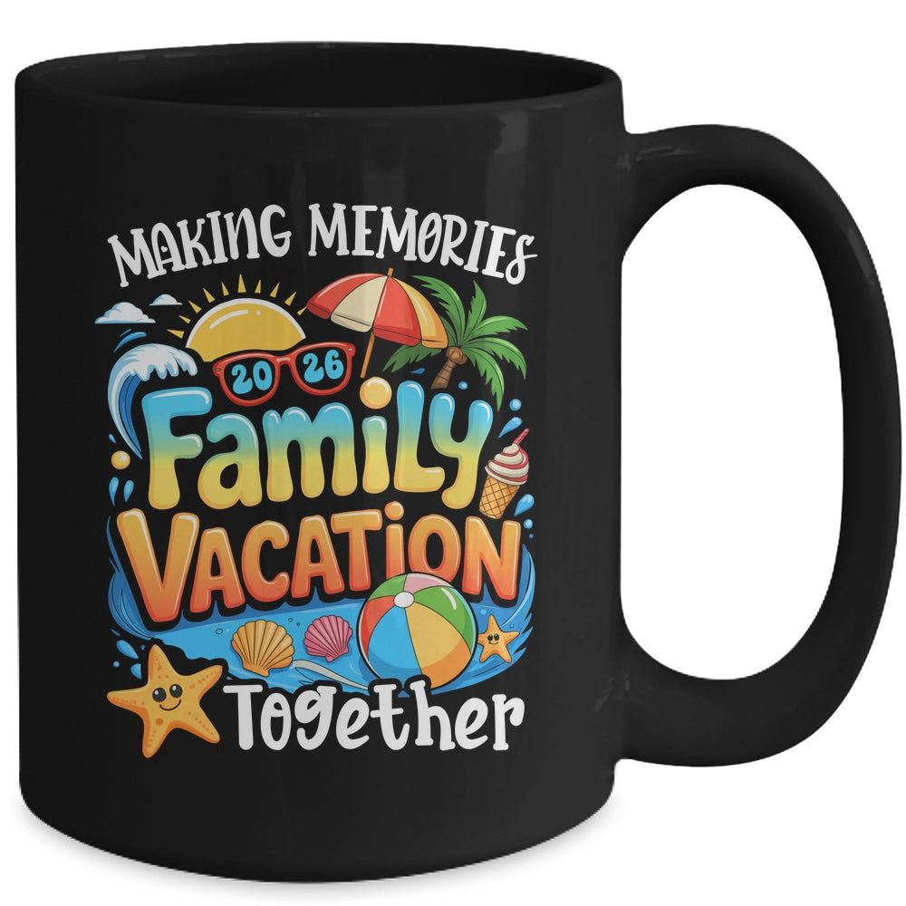 Matching Family Vacation 2026 Memories Together Summer Mug | teecentury