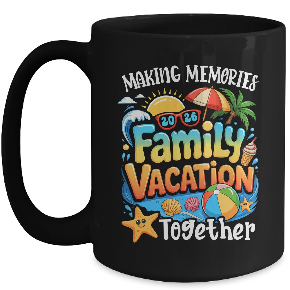 Matching Family Vacation 2026 Memories Together Summer Mug | teecentury