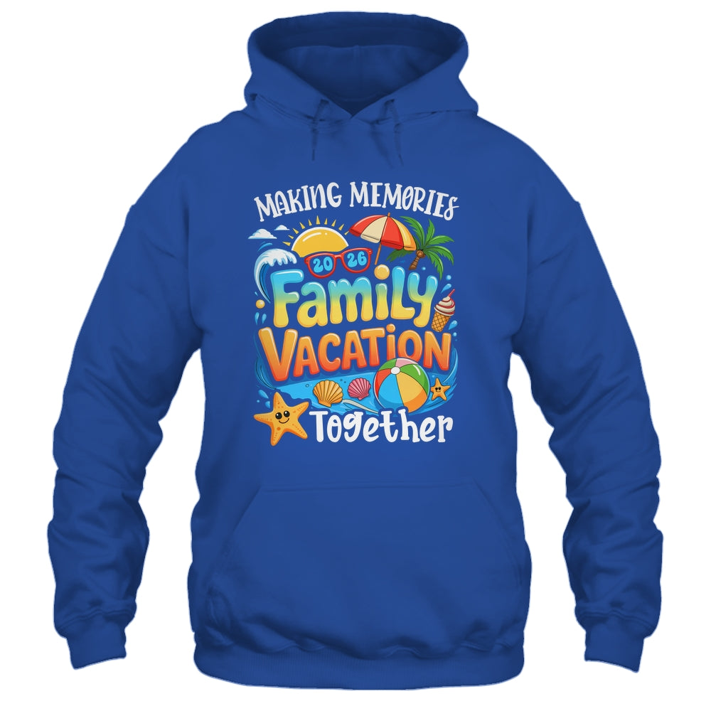 Matching Family Vacation 2026 Memories Together Summer Shirt & Tank Top | teecentury