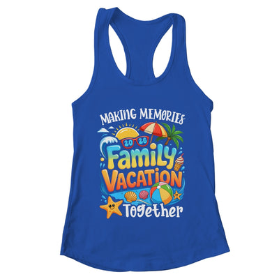 Matching Family Vacation 2026 Memories Together Summer Shirt & Tank Top | teecentury