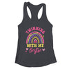 Matching Twin Spirit Week Twinning With My Bestie Rainbow Shirt & Tank Top | teecentury