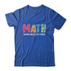 Math The Only Subject That Counts Cute Teacher Educator Shirt & Hoodie | teecentury