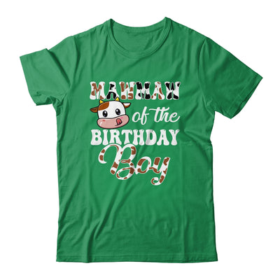 Mawmaw Of The Birthday Boy Cow Farm 1st Birthday Boy Shirt & Hoodie | teecentury
