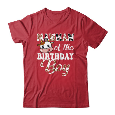 Mawmaw Of The Birthday Boy Cow Farm 1st Birthday Boy Shirt & Hoodie | teecentury