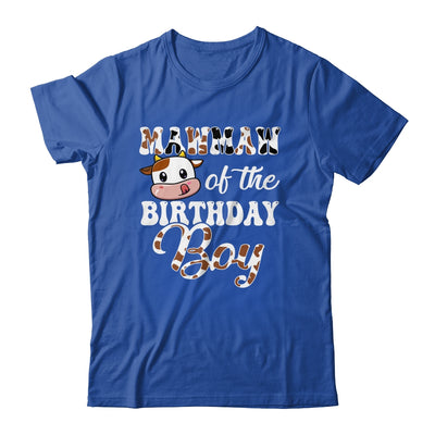 Mawmaw Of The Birthday Boy Cow Farm 1st Birthday Boy Shirt & Hoodie | teecentury