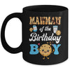 Mawmaw Of The Birthday Boy Milk And Cookies 1st Birthday Mug | teecentury