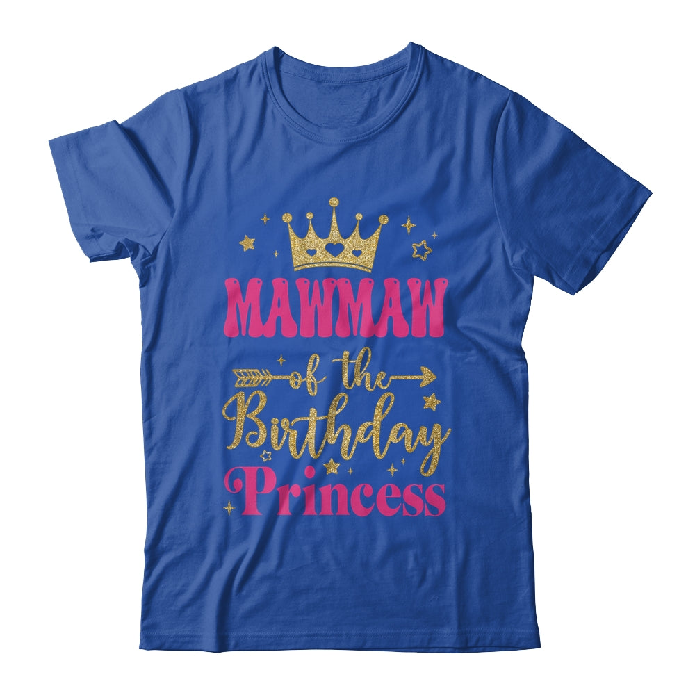 Mawmaw Of The Birthday For Girl 1st Birthday Princess Girl Shirt & Hoodie | teecentury
