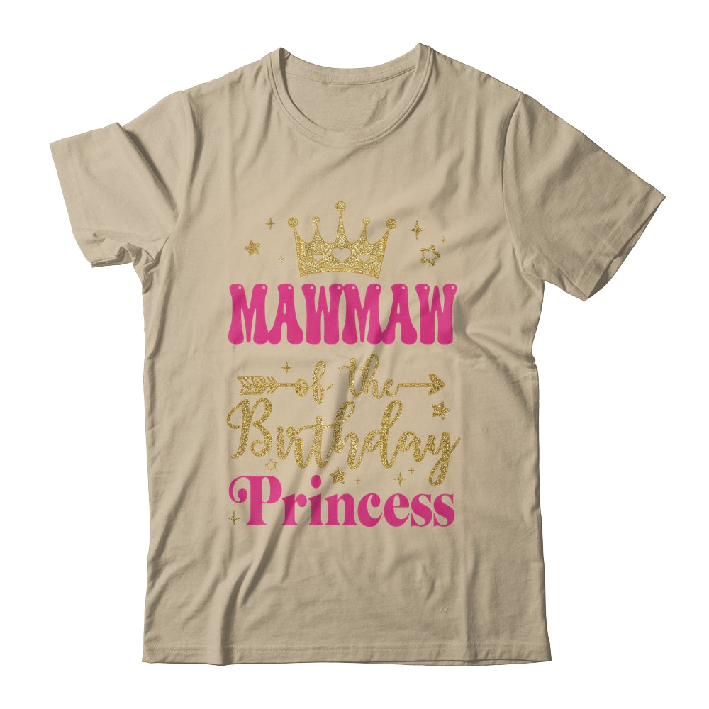 Mawmaw Of The Birthday For Girl 1st Birthday Princess Girl Shirt & Hoodie | teecentury