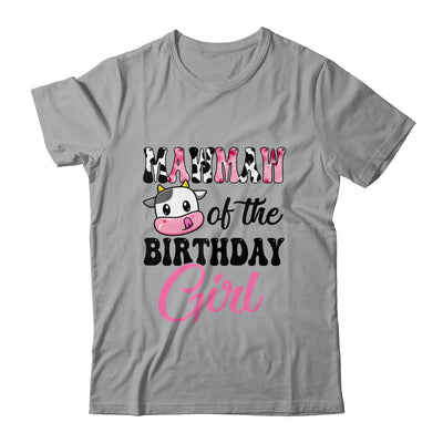Mawmaw Of The Birthday Girl Cow Farm 1st Birthday Girl Shirt & Hoodie | teecentury