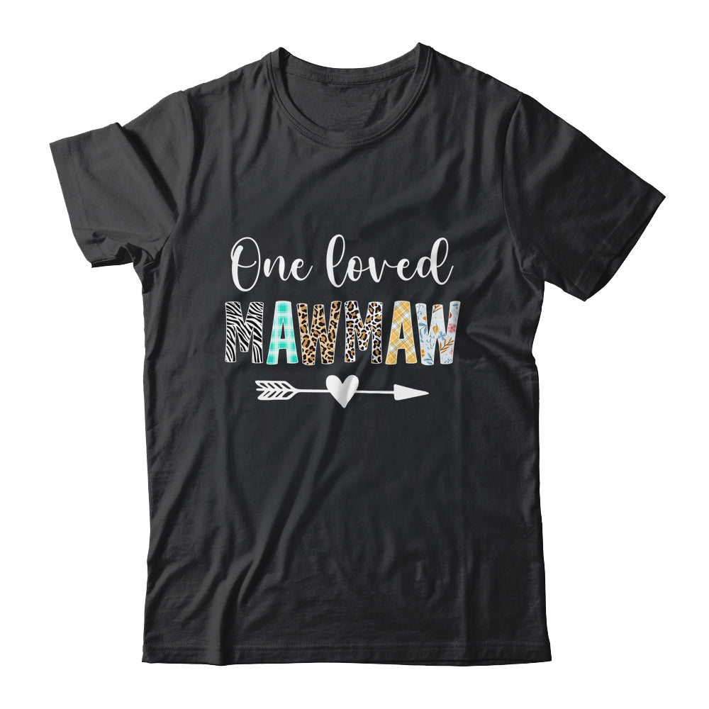 Mawmaw Women Cute Design One Loved Mawmaw Mother's Day Shirt & Tank Top | teecentury