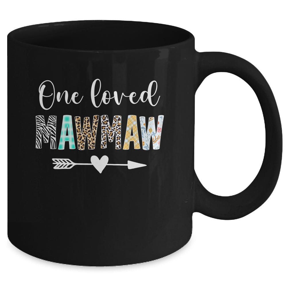 Mawmaw Women Cute Design One Loved Mawmaw Mother's Day Mug | teecentury
