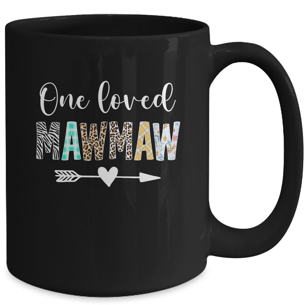 Mawmaw Women Cute Design One Loved Mawmaw Mother's Day Mug | teecentury