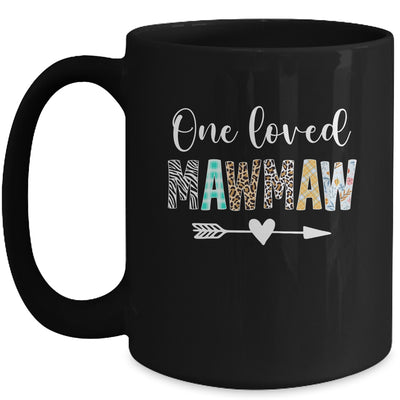 Mawmaw Women Cute Design One Loved Mawmaw Mother's Day Mug | teecentury