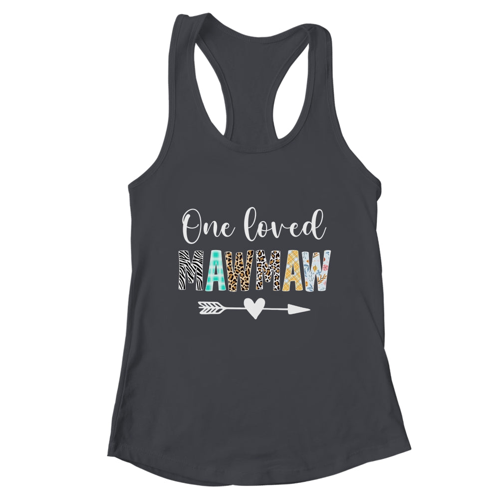 Mawmaw Women Cute Design One Loved Mawmaw Mother's Day Shirt & Tank Top | teecentury