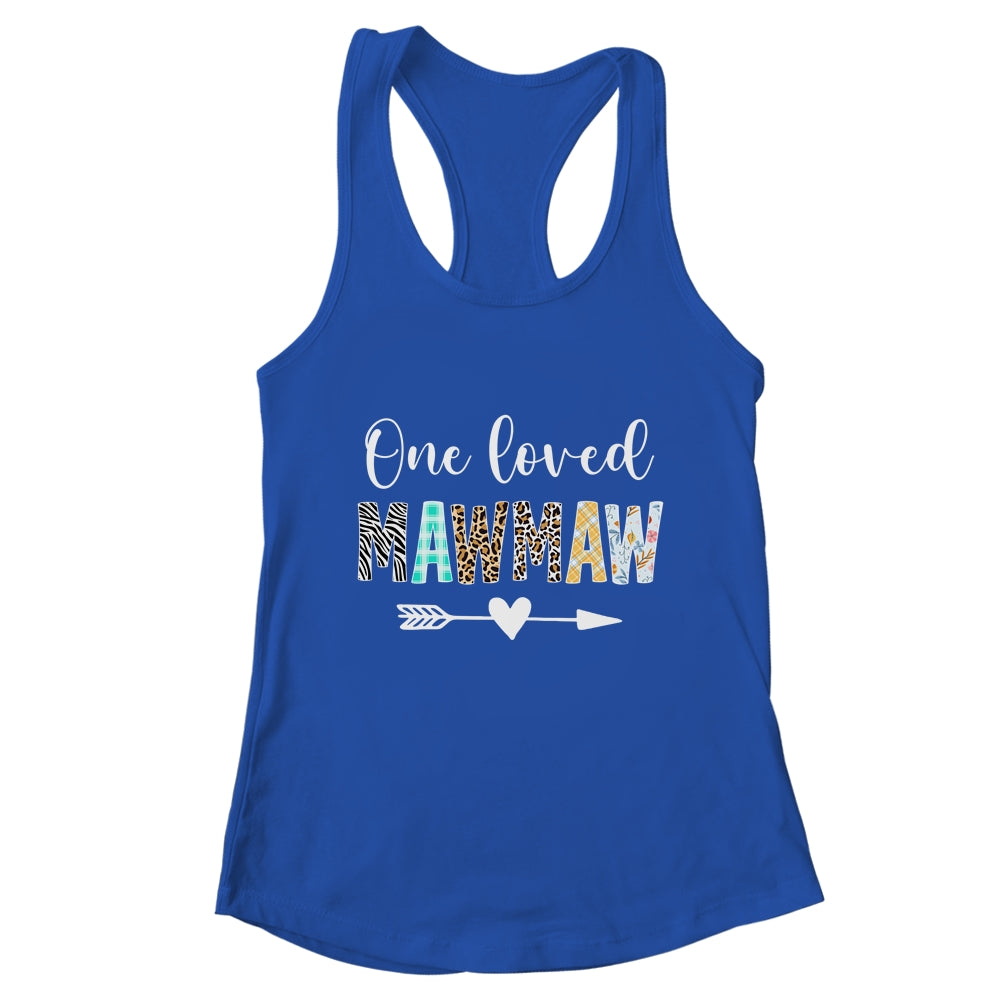 Mawmaw Women Cute Design One Loved Mawmaw Mother's Day Shirt & Tank Top | teecentury
