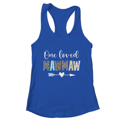 Mawmaw Women Cute Design One Loved Mawmaw Mother's Day Shirt & Tank Top | teecentury