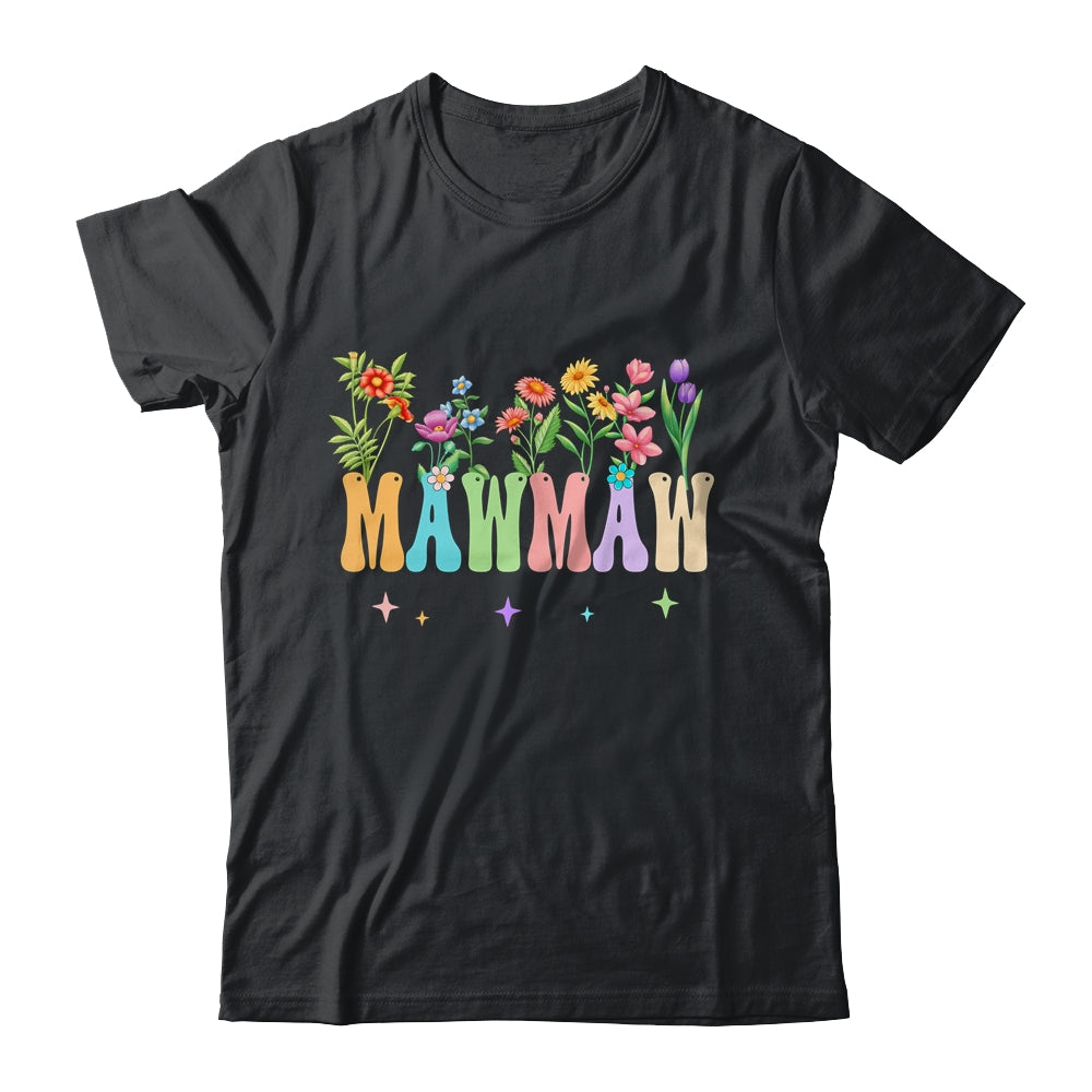 Mawmaw Women Wildflower Floral Design Mawmaw Mothers Day Shirt & Tank Top | teecentury