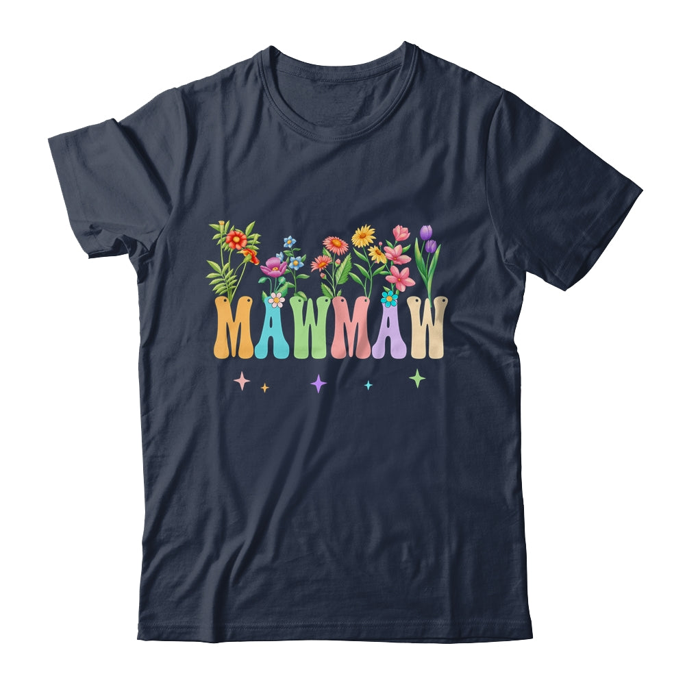 Mawmaw Women Wildflower Floral Design Mawmaw Mothers Day Shirt & Tank Top | teecentury