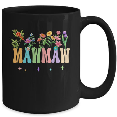 Mawmaw Women Wildflower Floral Design Mawmaw Mothers Day Mug | teecentury