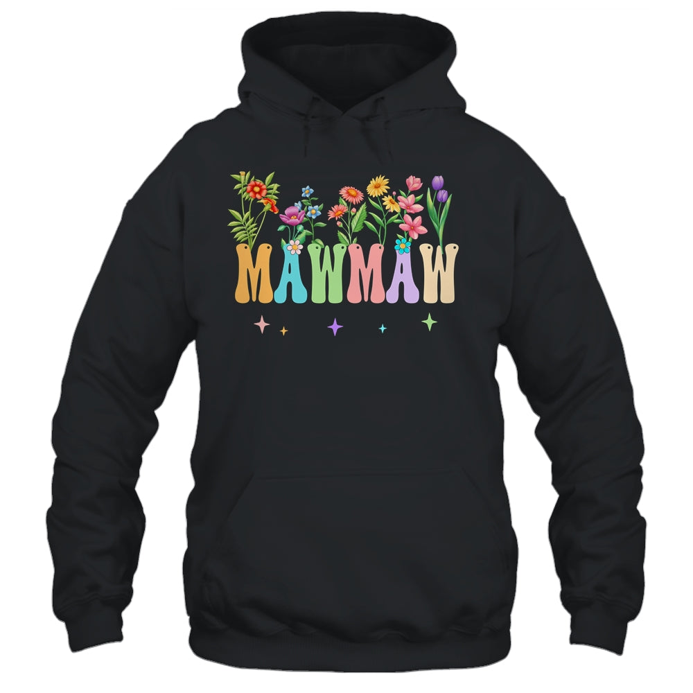 Mawmaw Women Wildflower Floral Design Mawmaw Mothers Day Shirt & Tank Top | teecentury