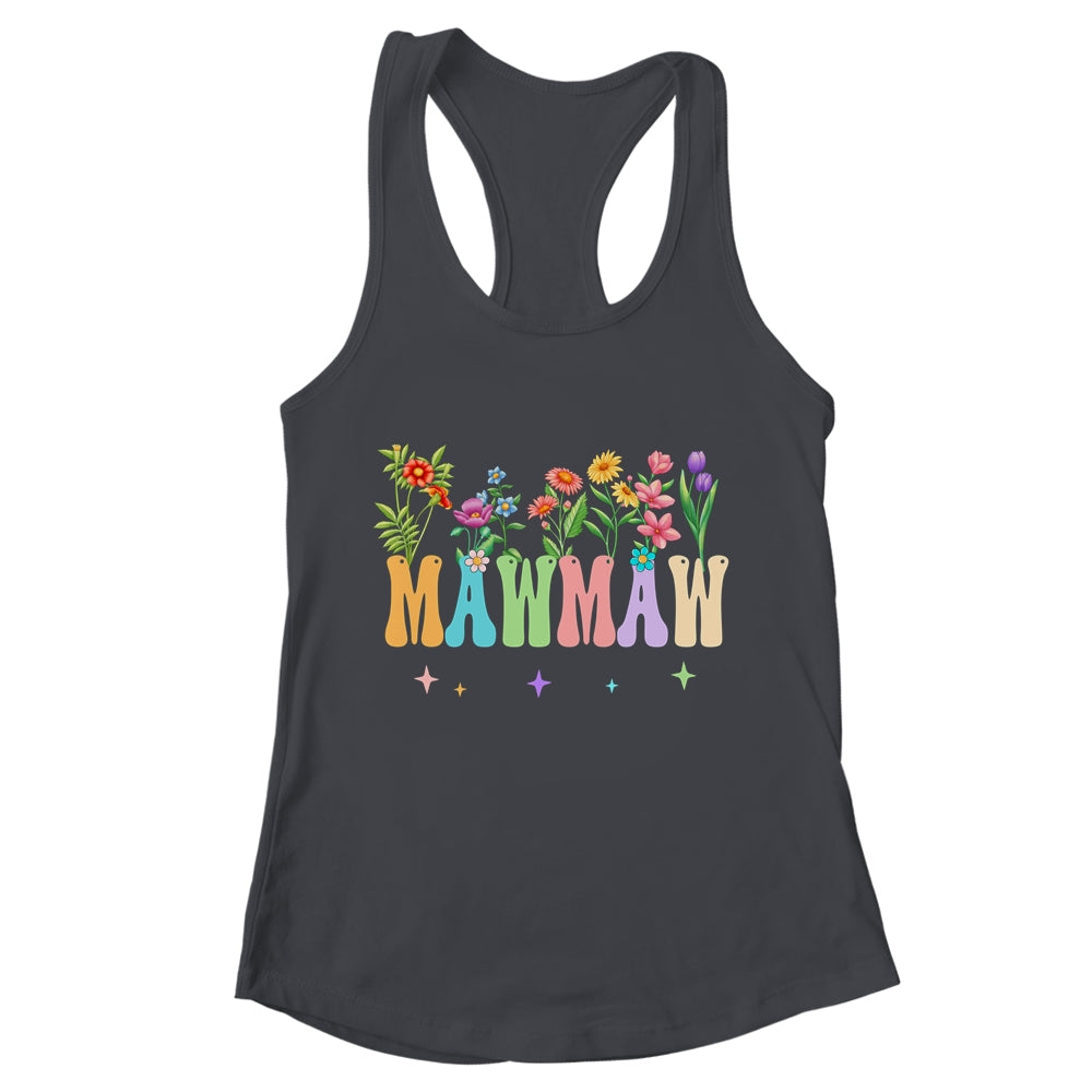 Mawmaw Women Wildflower Floral Design Mawmaw Mothers Day Shirt & Tank Top | teecentury