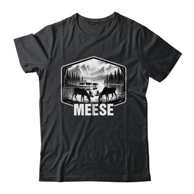 Meese Funny Moose Humor Camping Wildlife Outdoor Nature Shirt & Hoodie | teecentury