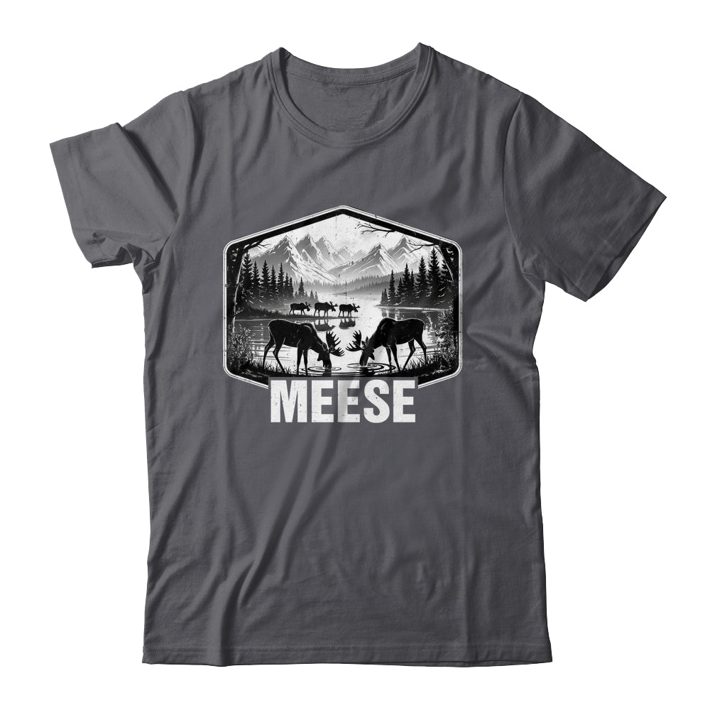 Meese Funny Moose Humor Camping Wildlife Outdoor Nature Shirt & Hoodie | teecentury