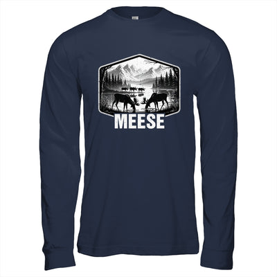 Meese Funny Moose Humor Camping Wildlife Outdoor Nature Shirt & Hoodie | teecentury