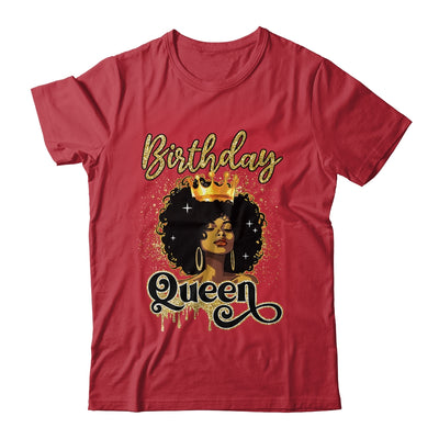 Melanin Queen Birthday Afro Black Girls African American Shirt & Tank Top | teecentury