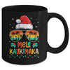 Mele Kalikimaka Christmas Hawaiian Retro Santa Women Mug | teecentury