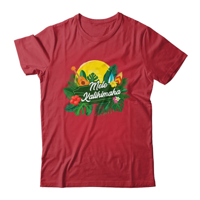 Mele Kalikimaka Hawaiian Christmas Hawaii Xmas For Men Women Shirt & Sweatshirt | teecentury