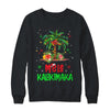 Mele Kalikimaka Hawaiian Christmas Palm Tree Lights Xmas Shirt & Sweatshirt | teecentury