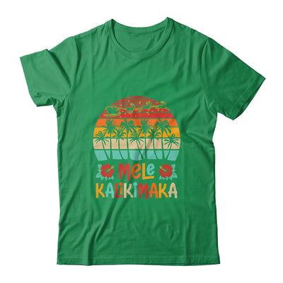 Mele Kalikimaka Retro Hawaiian Christmas Family Vacation Shirt & Sweatshirt | teecentury