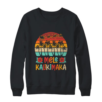 Mele Kalikimaka Retro Hawaiian Christmas Family Vacation Shirt & Sweatshirt | teecentury