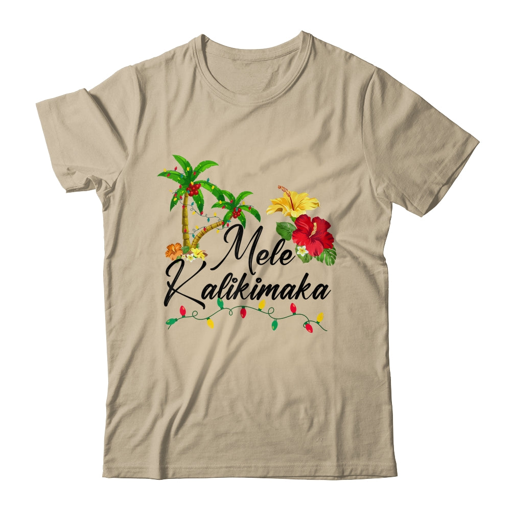 Mele Kalikimaka Tropical Christmas Family Hawaiian Xmas Shirt & Sweatshirt | teecentury
