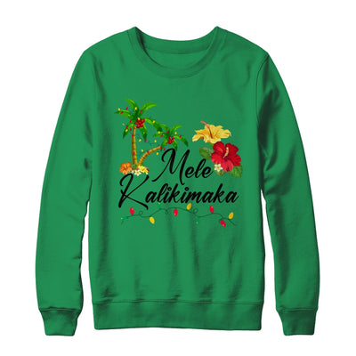 Mele Kalikimaka Tropical Christmas Family Hawaiian Xmas Shirt & Sweatshirt | teecentury