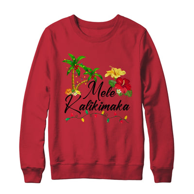 Mele Kalikimaka Tropical Christmas Family Hawaiian Xmas Shirt & Sweatshirt | teecentury