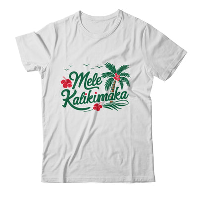 Mele Kalikimaka Tropical Christmas Hawaiian Hawaii Xmas Shirt & Sweatshirt | teecentury
