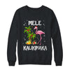 Mele Kalikimaka Tropical Hawaiian Christmas Flamingo Shirt & Sweatshirt | teecentury