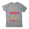 Memaw Of The Birthday For Girl 1st Birthday Princess Girl Shirt & Hoodie | teecentury